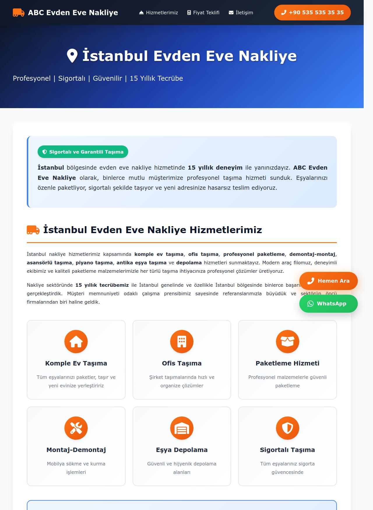 PHP 900+ Sayfalı Nakliye Yazılımı