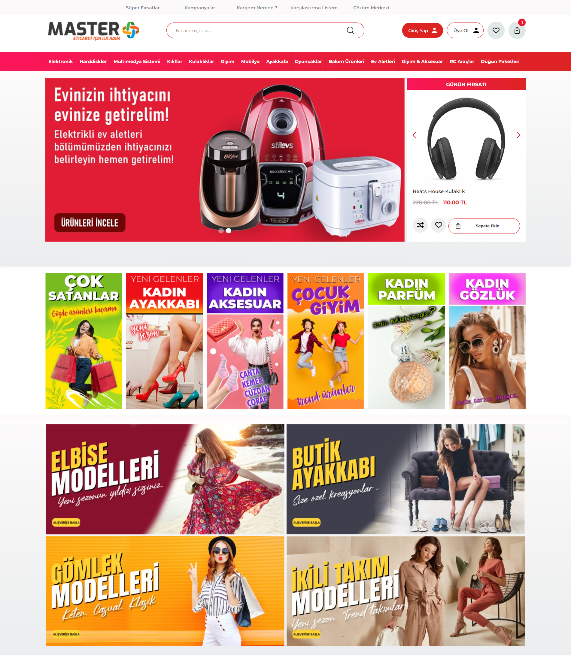 1.Hazır Eticaret Paketi 